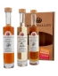 Preview: 3 Flaschen 100ml Rose Valley vor der Verpackung stehend