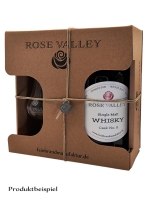 Produktbeispiel Rose Valley Bundle Whisky und Glas